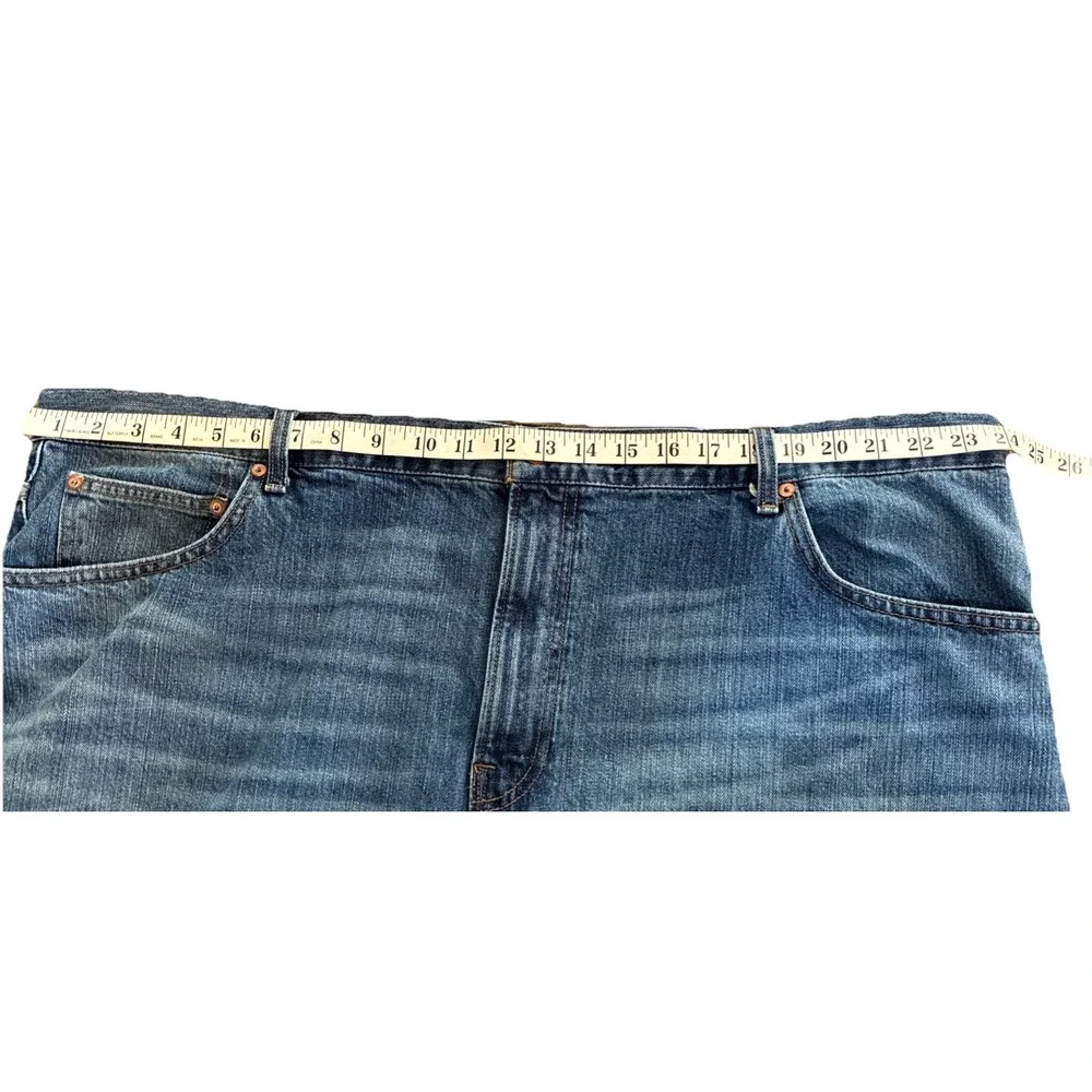 Cremieux Relaxed Fit Straight Jeans SZ 48/30 (29) Big & Tall Medium Wash EUC